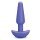 B-Vibe Shake Slimline Vibrating Silicone Anal Plug Blue