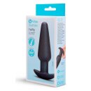 B-Vibe Hefty Weighted Silicone Anal Plug Black