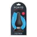 Forto F-21 Tear Drop Large Schwarz
