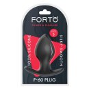Forto F-60 Spade Plug Small Schwarz