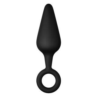 Forto F-10 Silicone Plug W/ Pull Ring Large Black