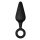 Forto F-10 Silicone Plug W/ Pull Ring Large Black