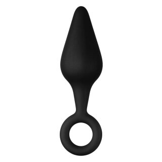 Forto F-10 Silicone Plug W/ Pull Ring Small Black