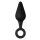 Forto F-10 Silicone Plug W/ Pull Ring Small Black