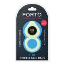 Forto F-88 Double Ring Gelb Glow in the Dark Ø 3,7 cm