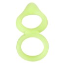 Forto F-88 Double Ring Gelb Glow in the Dark Ø 3,7 cm