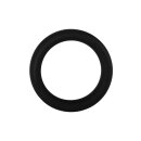 Forto F-64 Ring Wide Medium Schwarz Ø 4,4 cm