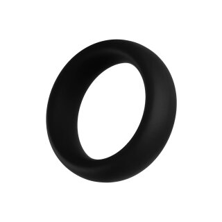 Forto F-64 Ring Wide Small Black Ø 4 cm