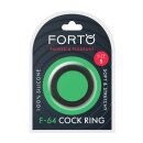 Forto F-64 Ring Wide Small Schwarz Ø 4 cm