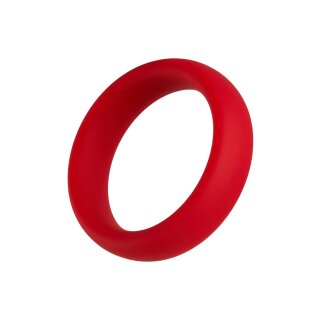 Forto F-64 Ring Wide Large Red Ø 5 cm