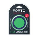 Forto F-64 Ring Wide Large Blau Ø 5 cm