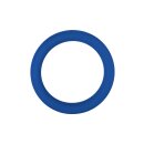Forto F-64 Ring Wide Large Blau Ø 5 cm