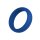 Forto F-64 Ring Wide Large Blau Ø 5 cm
