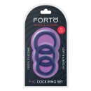 Forto F-61 3 Piece C-Ring Set Blau