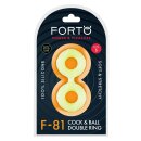 Forto F-81 Double Ring Yellow Glow in the Dark Ø 1.8 cm
