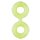 Forto F-81 Double Ring Yellow Glow in the Dark Ø 1.8 cm