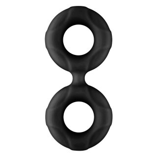 Forto F-81 Double Ring Black Ø 2.1 cm
