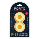 Forto F-81 Double Ring Yellow Glow in the Dark