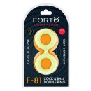 Forto F-81 Double Ring Yellow Glow in the Dark