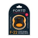 Forto F-22 D Ring Small Schwarz