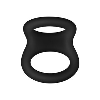 Forto F-22 D Ring Large Schwarz