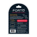 Forto F-22 D Ring Large Schwarz