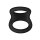 Forto F-22 D Ring Large Schwarz