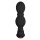 Forto Vibrating Anal Plug Schwarz