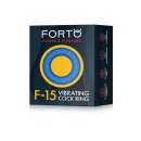 Forto F-15 Vibrating Cockring Blau