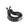 Forto F-24 Textured Vibrating Cockring Schwarz