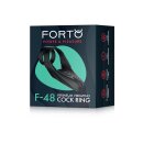 Forto F-48 Vibrating Double C-Ring Black