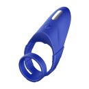 Forto F-48 Vibrierender Doppel-C-Ring Blau