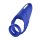 Forto F-48 Vibrierender Doppel-C-Ring Blau