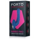Forto Ribbed Pro Analvibrator Blau