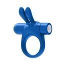 Forto Bunny Vibrierender Penisring Blau