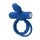 Forto Pointer Vibrating Penis Ring Blue