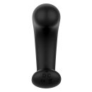 Forto Vibrierender Analplug mit Fernbedienung Schwarz