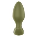 Forto Vibrierender Analplug Grün