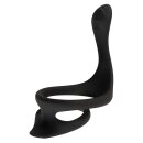 Erecto Cock & Ball Ring Black Ø 4 cm