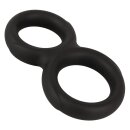 Erecto Penis and Testicle Ring Black Ø 2.6-3.1 cm