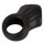 Erecto Penis Ring with Ball Stretcher Black Ø 2.6-3 cm