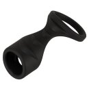 Erecto Penis Sleeve with Testicle Ring Black Ø...