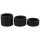 Erecto 3-Piece Ball Stretcher Set Black Ø 3.6 cm