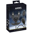 ANOS RC Aufblasbarer Expander-Plug mit Vibration Schwarz Ø 4,3 cm