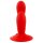 You2Toys Doppelvibrator mit Saugfuß Rot