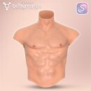 BODYMATCH Boomax Muskelanzug Beige Größe S