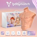 BODYMATCH Boomax Muskelanzug Beige Größe M