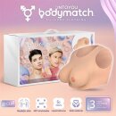 BODYMATCH Bowie Realistic Silicone Breast Form D Cup Nude