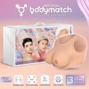 BODYMATCH Bowie Realistic Silicone Breast Form E Cup Nude