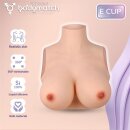 BODYMATCH Boodie Realistische Silikon-Brustform E-Cup Beige